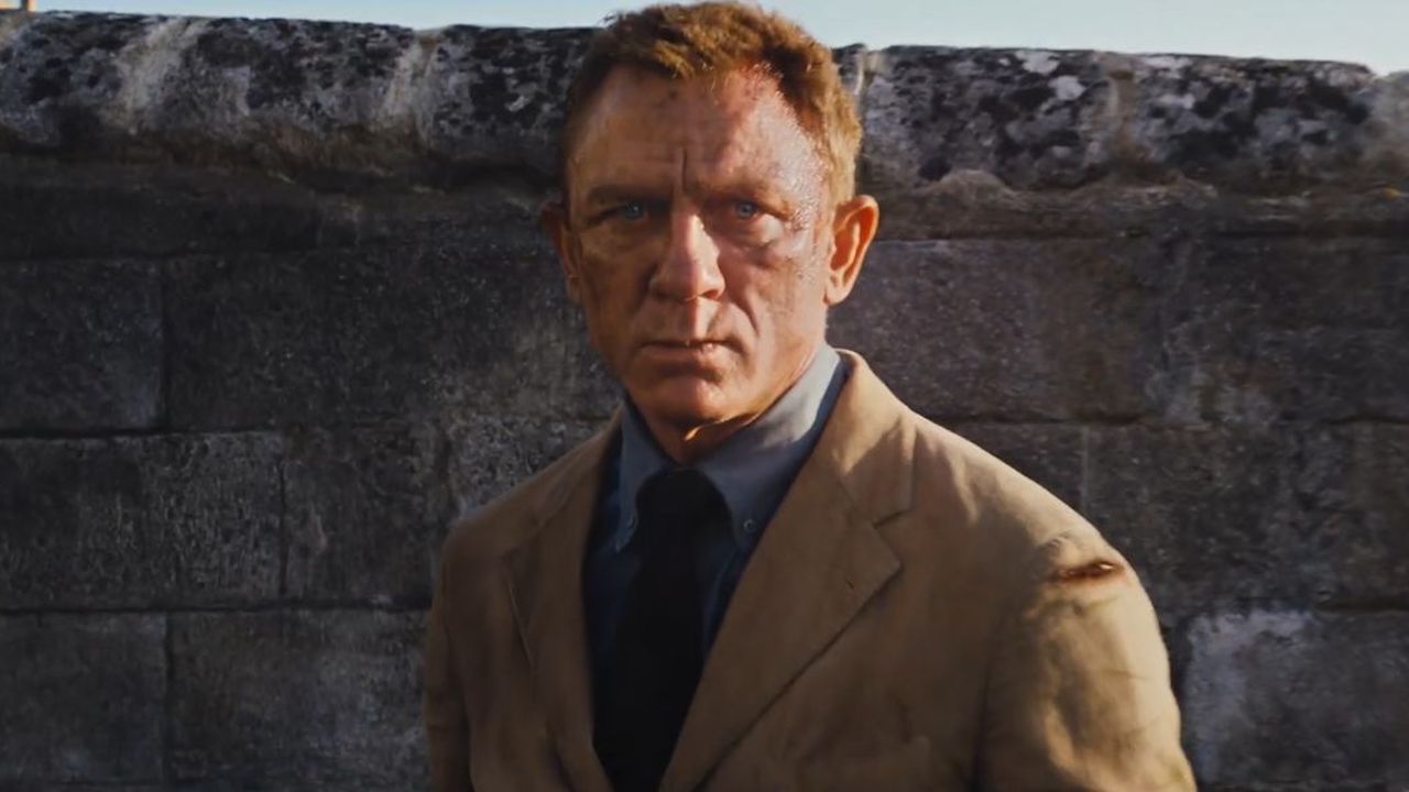 Daniel Craig dans le rôle de Bond dans No Time To Die