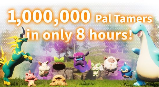 Les ventes de Palworld Early Access dépassent le million en huit heures