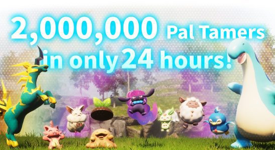 Les ventes de Palworld Early Access dépassent les deux millions en 24 heures
