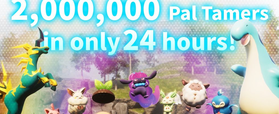 Les ventes de Palworld Early Access dépassent les deux millions en 24 heures