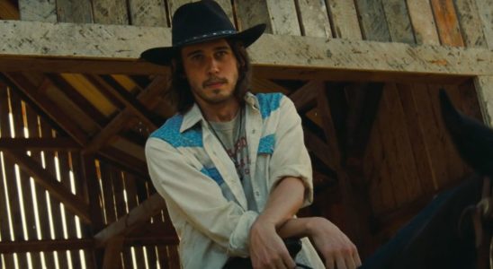 Austin Butler as Tex in Once Upon a Time in Hollywood...
