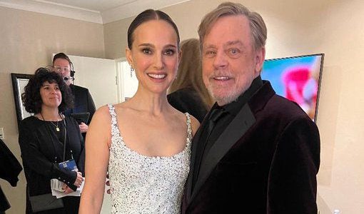 Mark Hamill a enfin rencontré sa « mère » de Star Wars, Natalie Portman, aux Golden Globes