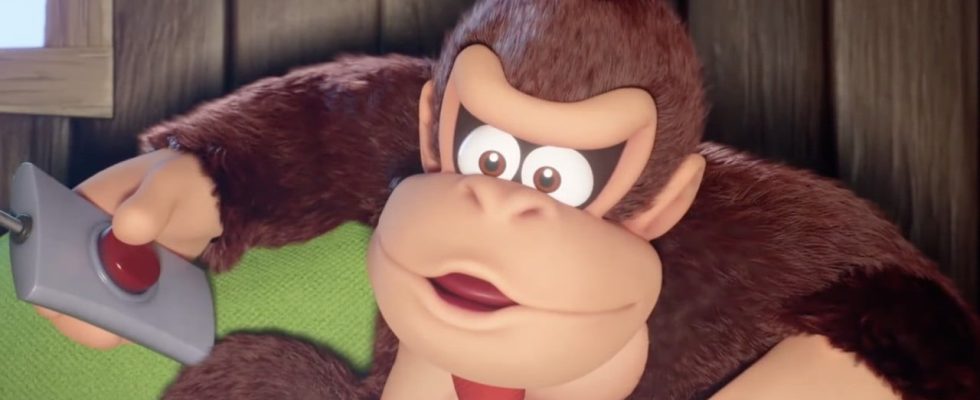 Nintendo révèle Mario contre.  Cinématique d'ouverture de Donkey Kong