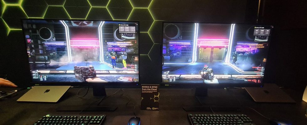 Nvidia demonstrates cloud G-Sync on GeForce Now