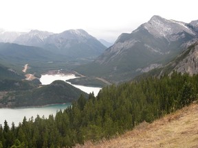 Le sentier Prairie View, près du lac Barrier, dans la région de Kananaskis, en Alberta, est présenté le dimanche 2 novembre 2008.