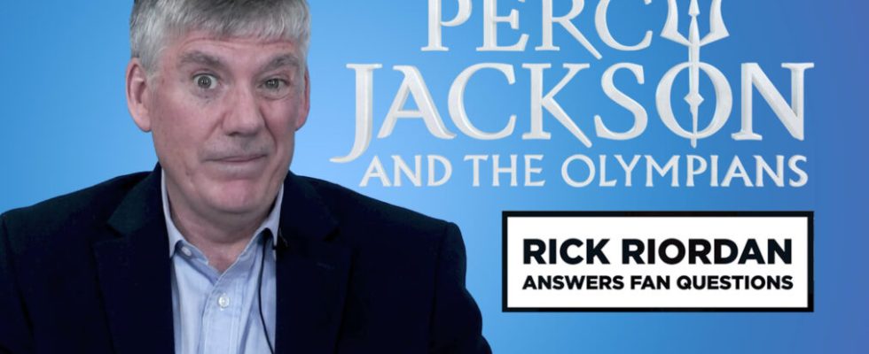 Rick Riordan répond aux questions de vos fans de « Percy Jackson » : épisode préféré, œufs de Pâques et plus (VIDÉO)