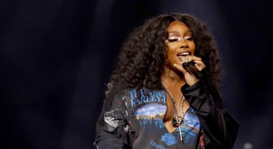ANAHEIM, CALIFORNIA - JUNE 25: SZA performs onstage at Spotifys Night of Music party during VidCon 2022 at Anaheim Convention Center on June 25, 2022 in Anaheim, California. (Photo by Anna Webber/Getty Images for Spotify)