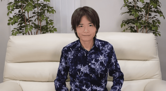 Sakurai, le créateur de Smash Bros., dit qu'il se concentre toujours sur la création de jeux