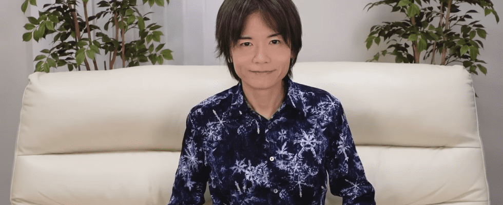 Sakurai, le créateur de Smash Bros., dit qu'il se concentre toujours sur la création de jeux
