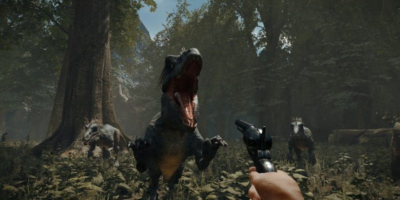 Son And Bone est un jeu de tir à la première personne exclusif à PS5 dans lequel vous tuez des dinosaures