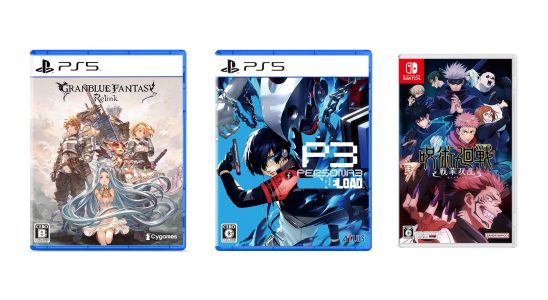 Sorties de jeux japonais de cette semaine : Granblue Fantasy : Relink, Persona 3 Reload, Jujutsu Kaisen : Cursed Clash, plus