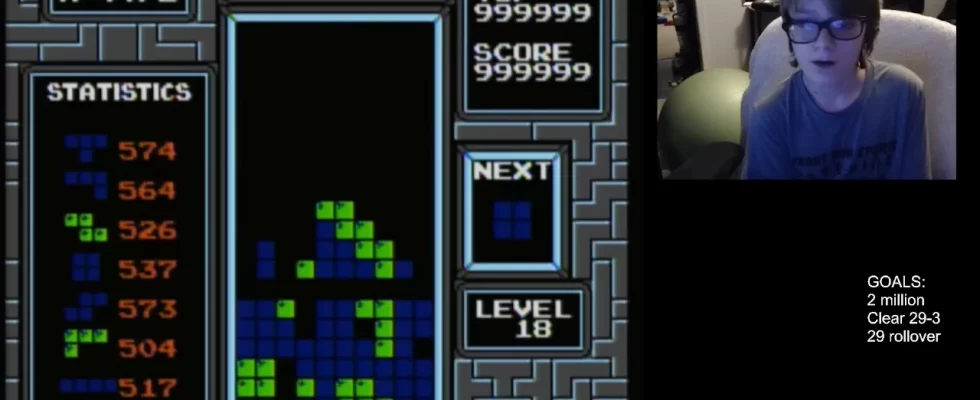 Tetris vient d'être battu pour la première fois par un jeune de 13 ans