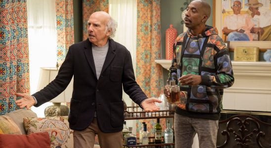 Larry David and J.B. Smoove in Curb Your Enthusiasm season 12