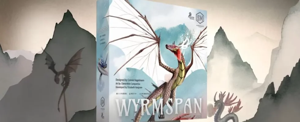 Wingspan obtient une version fantastique avec des dragons appelés Wyrmspan