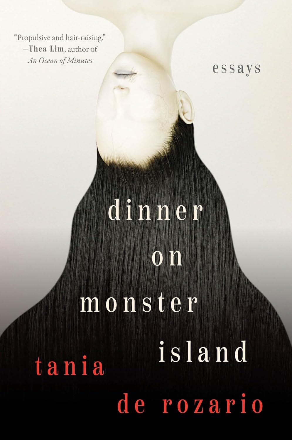 un graphique de la couverture de Dinner on Monster Island par Tania De Rosario