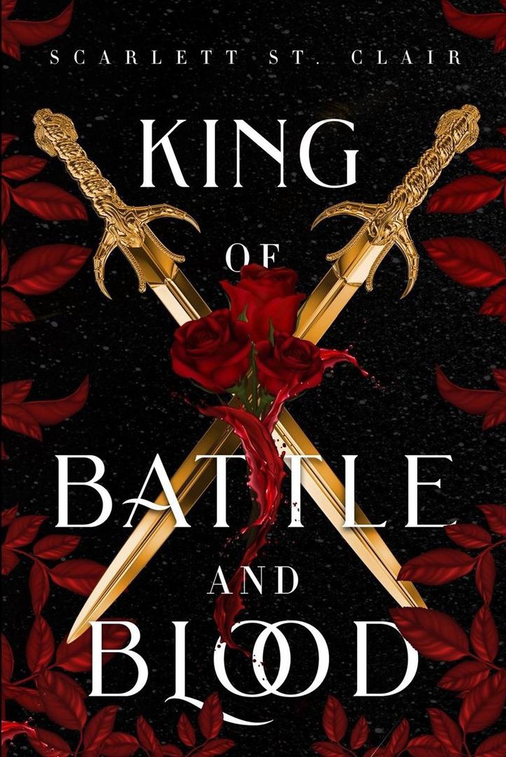 Couverture du livre Roi de la bataille et du sang de Scarlet St Clair