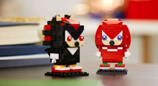 L'adorable ensemble Lego BrickHeadz Shadow And Knuckles est maintenant disponible