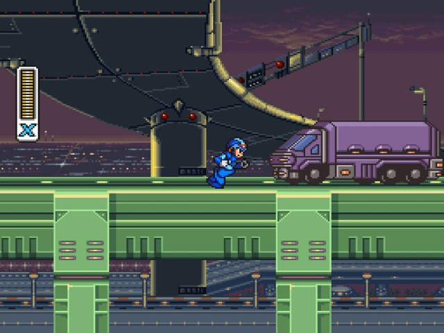 Mega Man X Autoroute