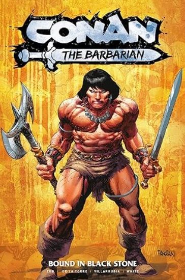 Couverture de Conan le barbare lié dans Black Stone Vol 1