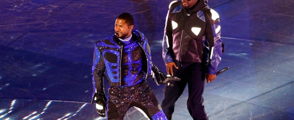 Will.i.am dans l'émission Usher's Halftime : "Il y a eu beaucoup de moments OMG"
