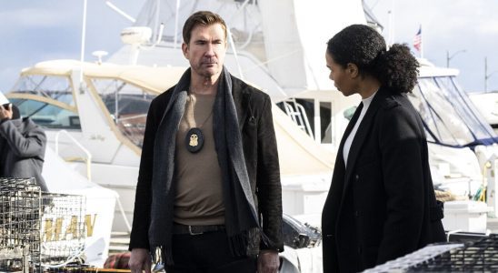 Remy and Barnes in FBI: Most Wanted Season 5 premiere