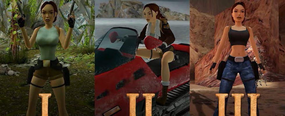 Fréquence d'image et résolution remasterisées de Tomb Raider I-III
