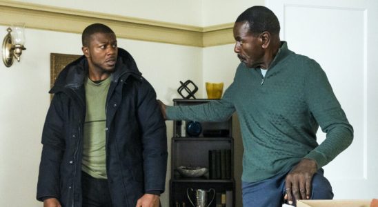 Edwin Hodge as Special Agent Ray Cannon and Steven Williams as Ray Cannon Sr. —