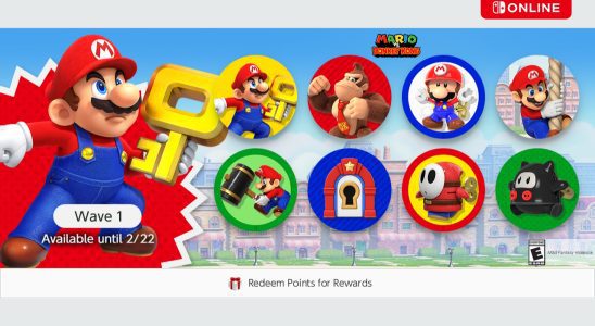 Icônes Mario contre Donkey Kong ajoutées à Nintendo Switch Online