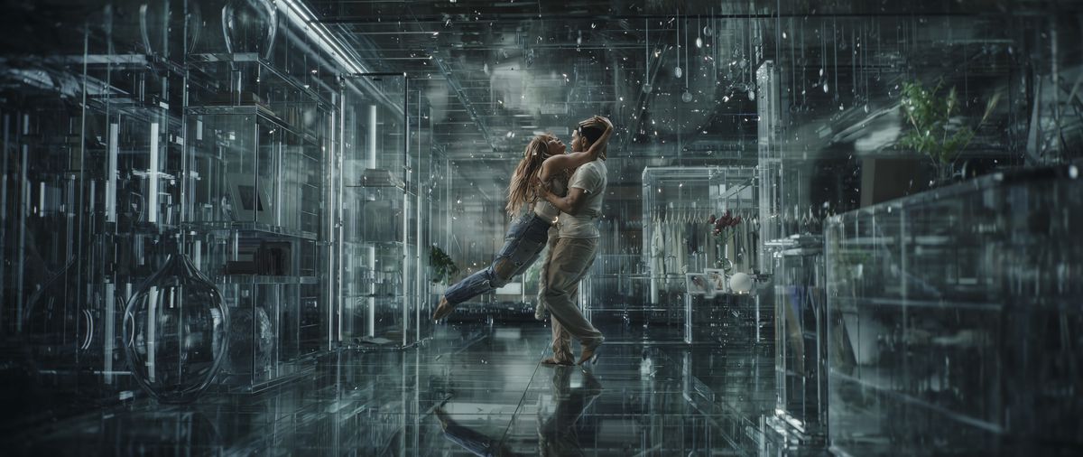Jennifer Lopez dansant dans une scène de This Is Me...Now : A Love Story.