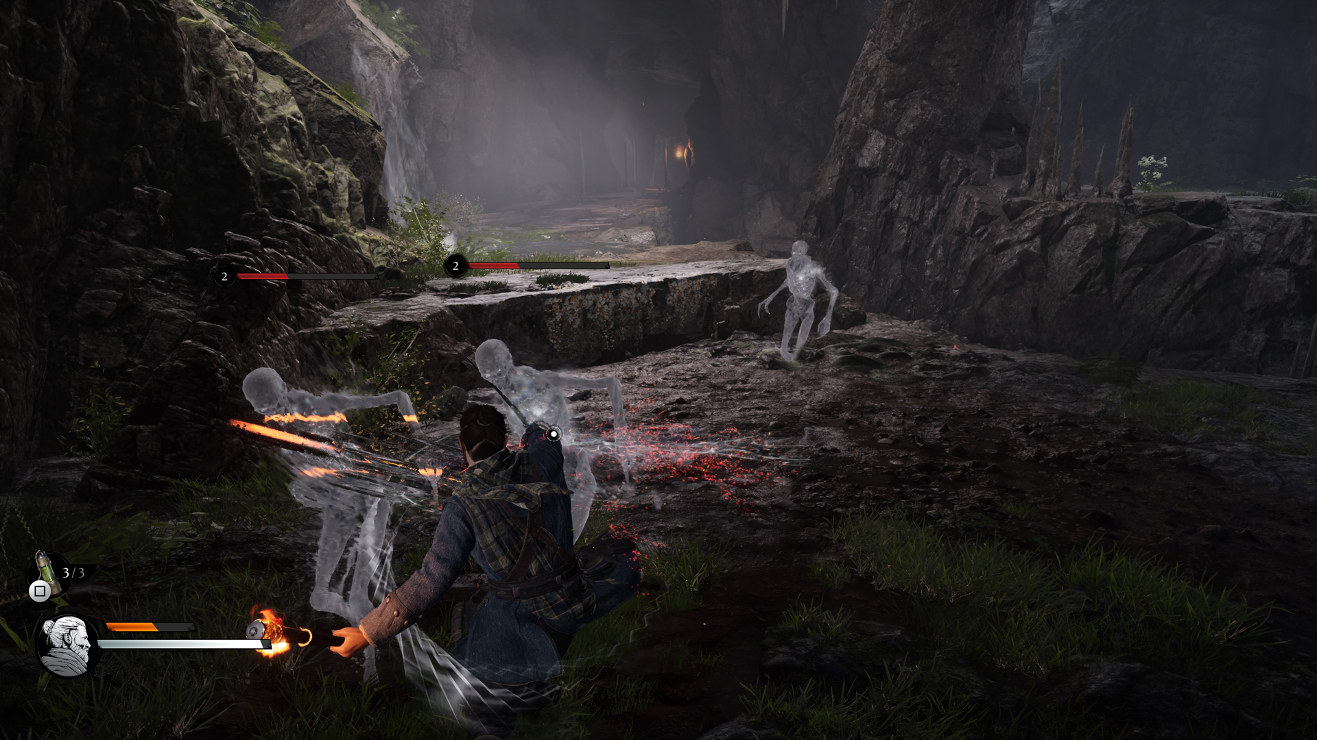 Banishers : capture d'écran de Ghosts of New Eden capturée sur PS5