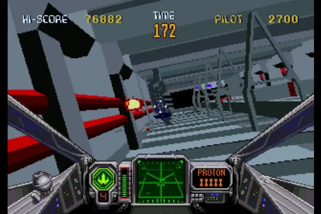 Tunnel du Super Destroyer Star Wars Arcade
