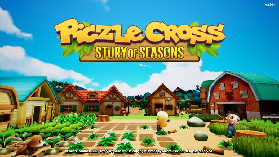 Écran titre de Piczle Cross : Story of Seasons