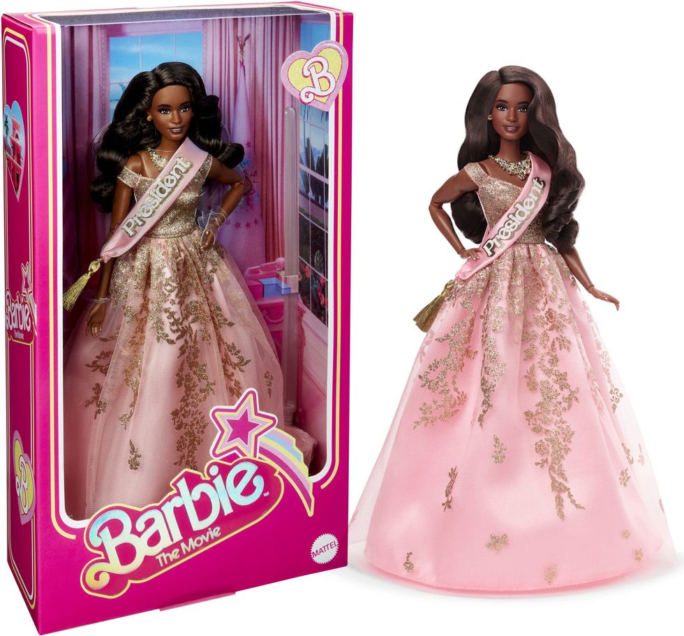 La poupée de cinéma Issa Rae Président Barbie