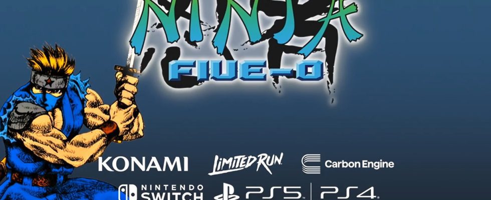 Le jeu GBA Ninja Five-O revient sur Switch