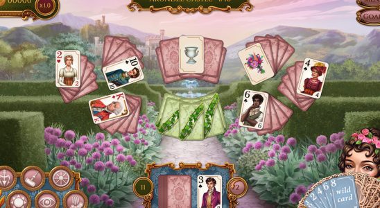 Voulez-vous cliquer sur des cartes à jouer dans un décor sur le thème de Jane Austen ?  Bien sûr, vous le faites