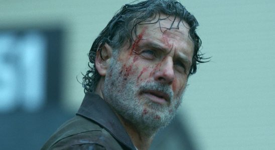 Rick bloody in The Walking Dead: The Ones Who Live