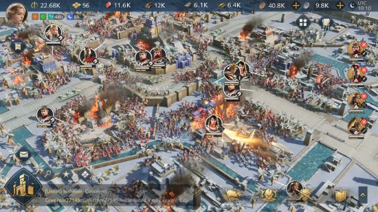 Age of Empires Mobile apporte le jeu de stratégie PC classique aux téléphones - Une capture d'écran du gameplay du nouveau jeu.