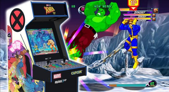 Cool Stuff : célébrez X-Men '97 avec l'armoire de jeux vidéo Marvel Vs Capcom 2 d'Arcade1Up