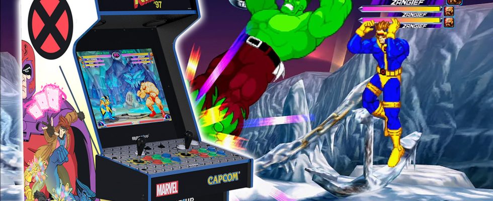 Cool Stuff : célébrez X-Men '97 avec l'armoire de jeux vidéo Marvel Vs Capcom 2 d'Arcade1Up