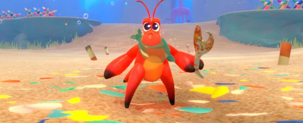 Vous pouvez incarner un crabe amoureux des déchets dans ce nouveau jeu indépendant de type soul