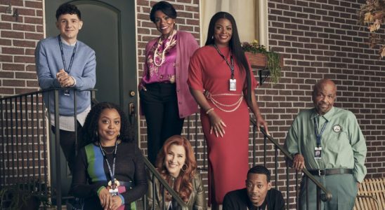 Quinta Brunson as Janine, Sheryl Lee Ralph as Barbara, Tyler James Williams as Gregory, Janelle James as Ava, Lisa Ann Walter as Melissa, Chris Perfetti as Jacob, and William Stanford Davis as Mr. Johnson for