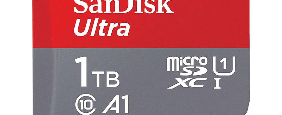 Achetez une carte MicroSD SanDisk de 1 To pour Steam Deck à bas prix