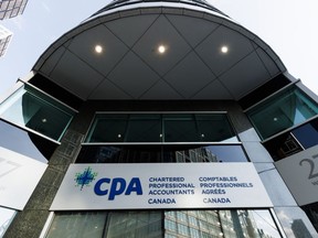 Le siège social de CPA Canada est visible à Toronto.