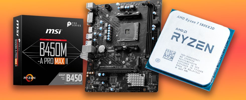 Cette offre AMD Ryzen 7 5800X3D comprend même une carte mère gratuite