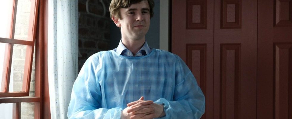 Freddie Highmore in the Season 7 premiere of The Good Doctor.
