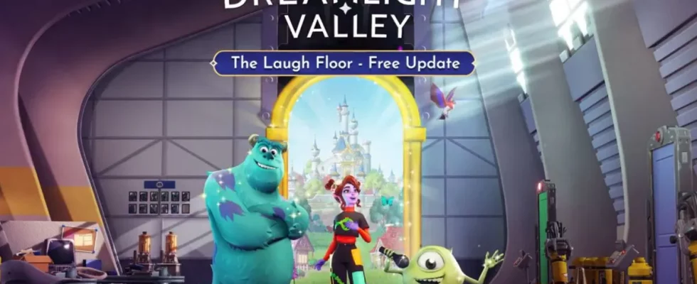 Disney Dreamlight Valley Monster's Inc realm