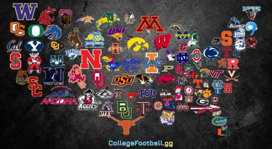 EA Sports College Football 25 School Tracker