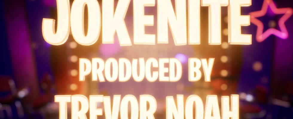 JokeNite de Fortnite apporte une comédie stand-up au jeu, produite par Trevor Noah