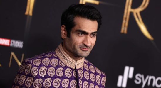 LOS ANGELES, CALIFORNIA - OCTOBER 18: Kumail Nanjiani attends Marvel Studios' "Eternals" premiere on October 18, 2021 in Los Angeles, California. (Photo by Rich Fury/Getty Images)