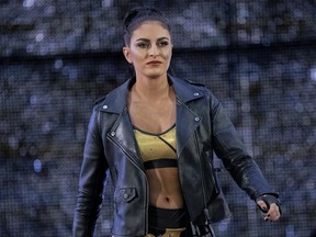 La lutteuse Sonya Deville ou Daria Berenato est représentée sur cette photo de la WWE.
